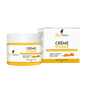 Crème visage au Curcuma