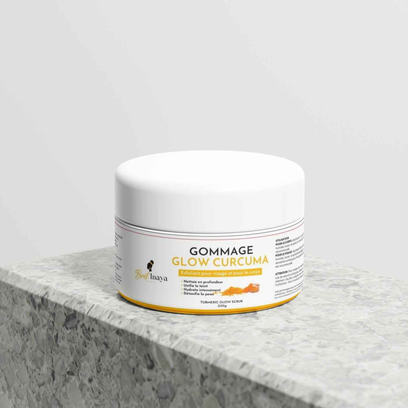 Gommage Glow  au Curcuma