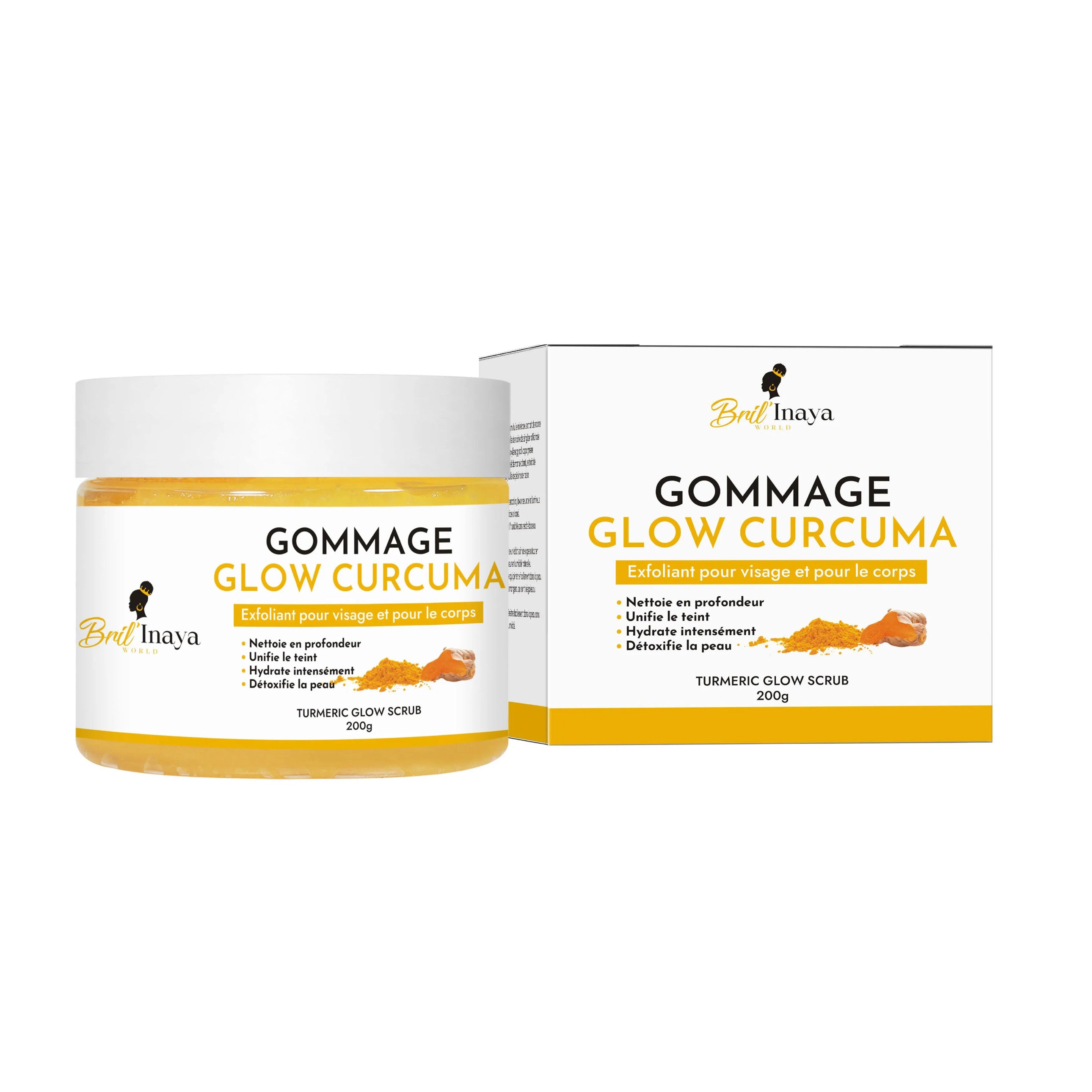 Gommage Glow  au Curcuma